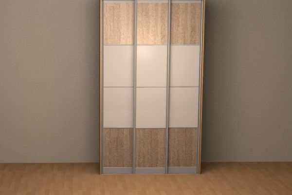 Beépített szekrény terv 2. (180 *260 cm)